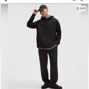Lululemon Men's Black Hoodie M